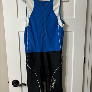 Zoot Blue and Black Bike Shorts